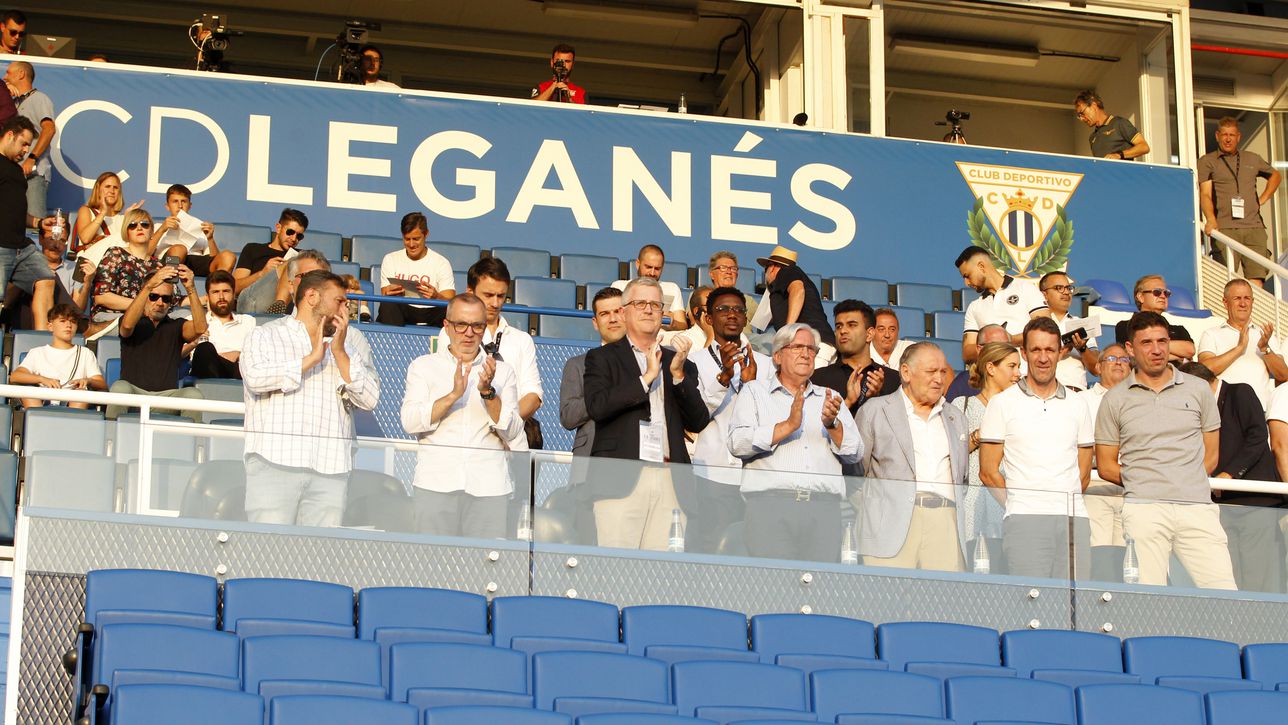 View point from the Presidential Box at the Estadio Municipal Butarque, CD Leganes