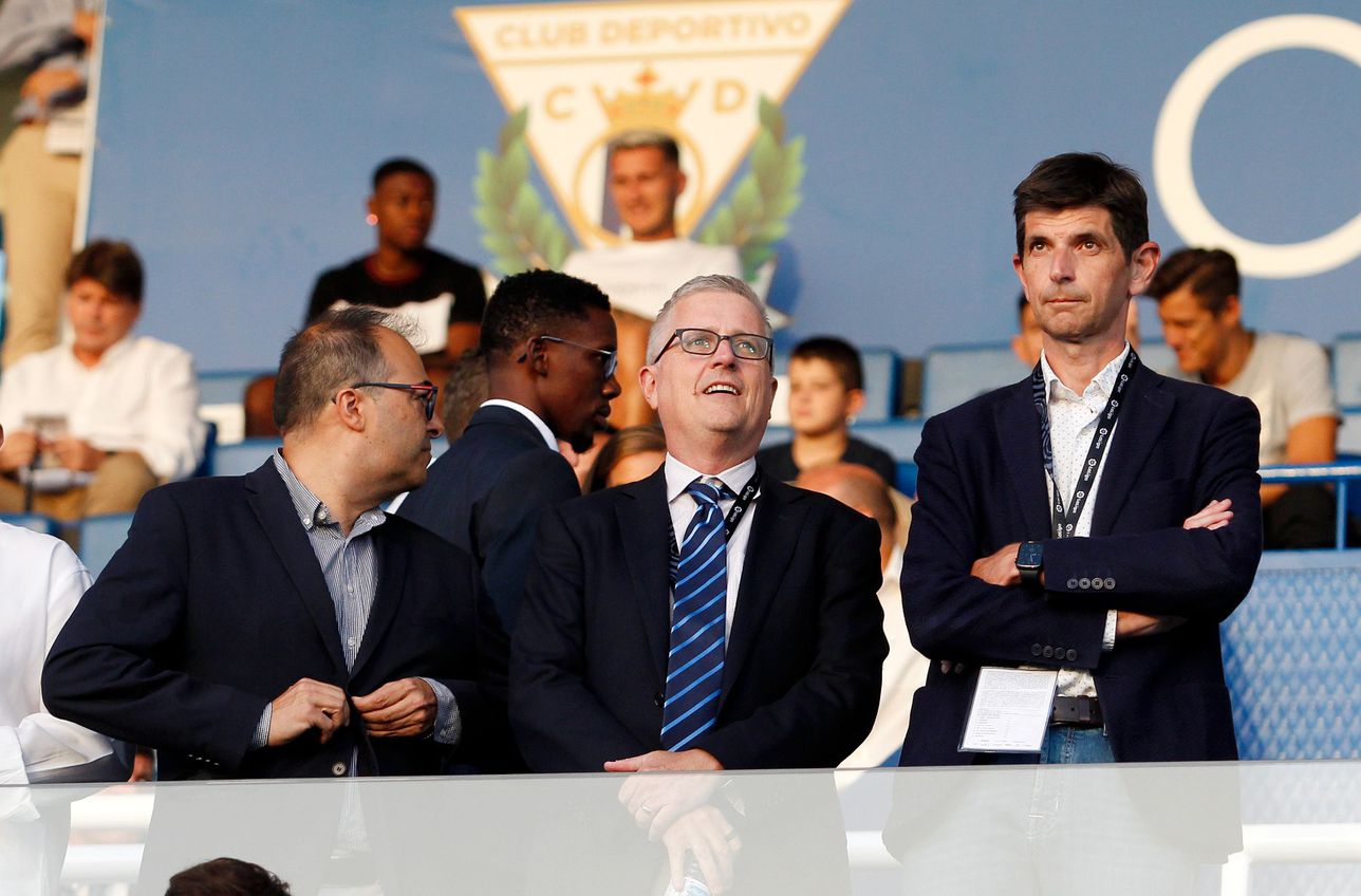 View point from the Presidential Box at the Estadio Municipal Butarque, CD Leganes